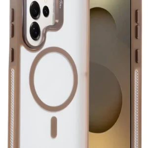 Joko Samsung Galaxy S25 Ultra Flet Lens Magsafe Kapak - Gold