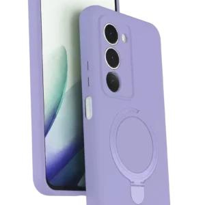 Newface Xiaomi Redmi 15 4g Regal Magsafe Standlı Kapak - Lila