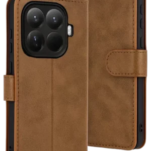 Newface Xiaomi Mi 15t Pro Trend S Plus Kapaklı Kılıf - Taba