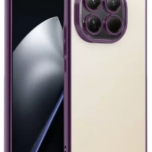 Newface Xiaomi Mi 15 Razer Lensli Silikon - Mor