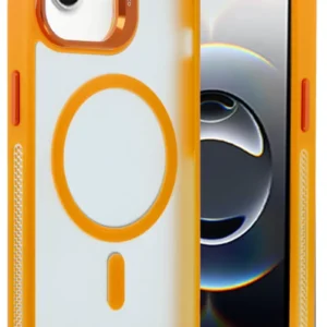 Joko İphone 16e Flet Lens Magsafe Kapak - Turuncu