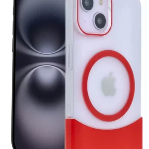 Joko İphone 14 Velar Magsafe Kapak - Kırmızı