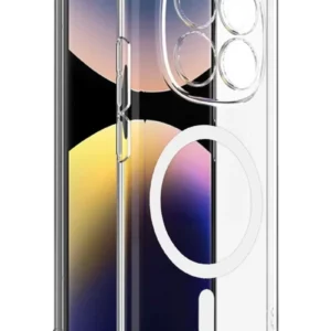 Newface Xiaomi Redmi Note 14 Pro 4g Combo Sert Şeffaf Magsafe Kapak - Şeffaf