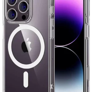 Newface Apple İphone 16 Pro Max Combo Sert Şeffaf Magsafe Kapak - Şeffaf