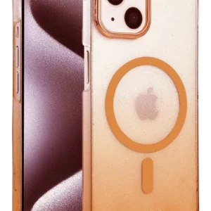 Newface Apple İphone 14 Glossy Magsafe Kapak - Turuncu