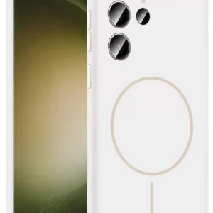 Joko Samsung Galaxy S24 Ultra Kılıf Jully Magsafe Kapak - Beyaz