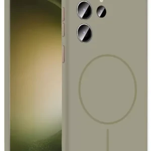 Joko Samsung Galaxy S24 Ultra Kılıf Jully Magsafe Kapak - Çöl Titanyum