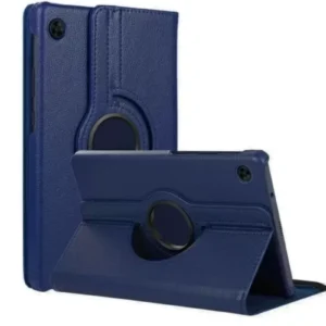 Newface Samsung Galaxy Tab A11 360 Tablet Deri Kılıf - Lacivert