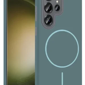 Joko Samsung Galaxy S23 Ultra Broş Magsafe Kapak - Turkuaz