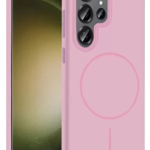 Joko Samsung Galaxy S23 Ultra Broş Magsafe Kapak - Pembe