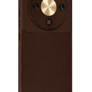 Newface Huawei Honor Magic 8 Lite Auto Focus Karbon Kapak - Kahverengi