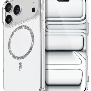 Newface Apple İphone 17 Pro Max Live Diamond Magsafe Kapak - Şeffaf