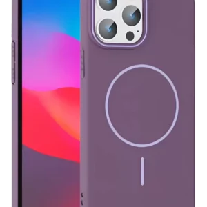 Joko İphone 15 Pro Max Broş Magsafe Kapak - Mor