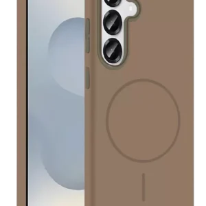 Joko Samsung Galaxy S25 Broş Magsafe Kapak - Çöl Titanyum