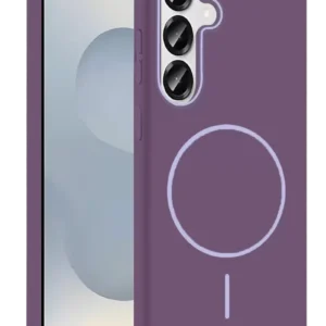 Joko Samsung Galaxy S25 Broş Magsafe Kapak - Mor