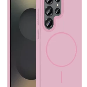 Joko Samsung Galaxy S25 Ultra Broş Magsafe Kapak - Pembe