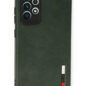 Newface Samsung Galaxy A33 5g Kılıf Loop Deri Silikon - Yeşil