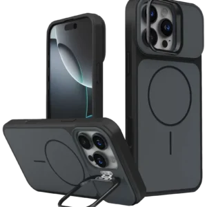 Joko Apple İphone 16 Pro Max Pale Magsafe Standlı Kapak - Siyah