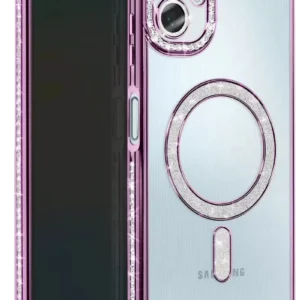 Newface Samsung Galaxy A07 4g Joke Simli Magneticsafe Kılıf - Derin Mor