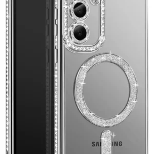 Joko Samsung Galaxy S26 Joke Simli Magneticsafe Kılıf - Gümüş