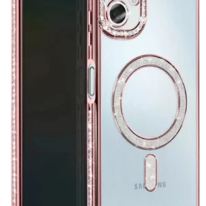 Newface Samsung Galaxy A07 4g Joke Simli Magneticsafe Kılıf - Pembe