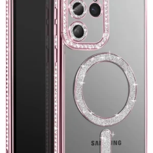 Joko Samsung Galaxy S26 Ultra Joke Simli Magneticsafe Kılıf - Pembe