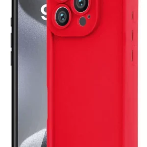 Newface İphone 16 Pro Max Kılıf Viera Silikon - Kırmızı