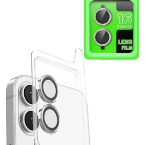 Newface İphone 16 Plus Raze Metal Kamera Lens - Beyaz