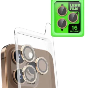 Newface İphone 16 Pro Raze Metal Kamera Lens - Desert
