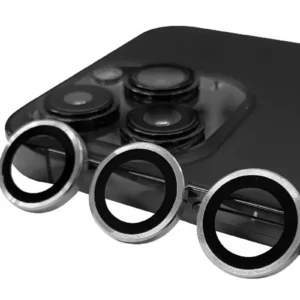 Newface İphone 15 Pro Raze Metal Kamera Lens - Gümüş