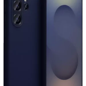 Newface Samsung Galaxy S26 Ultra Nano İçi Kadife Silikon - Lacivert