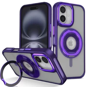 Joko İphone 16 Banza Magsafe Standlı Kapak - Derin Mor