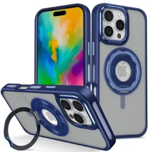 Joko İphone 16 Pro Banza Magsafe Standlı Kapak - Lacivert