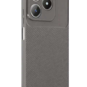 Newface Realme C61 Kılıf Auto Focus Karbon Kapak - Gri