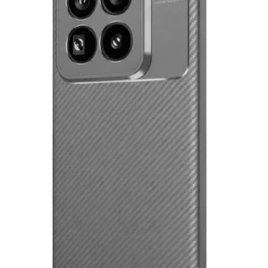 Newface Xiaomi Mi 15 Pro Kılıf Auto Focus Karbon Kapak - Gri