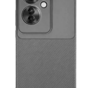 Newface Oppo Reno 11f Kılıf Auto Focus Karbon Kapak - Gri