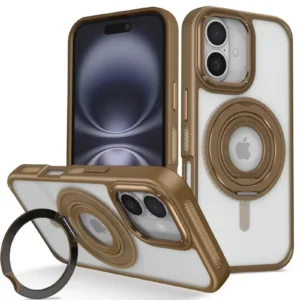 Joko İphone 16 Banza Magsafe Standlı Kapak - Kahverengi