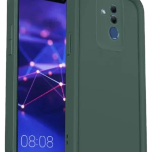 Newface Huawei Mate 20 Lite Kılıf Viera Silikon - Koyu Yeşil