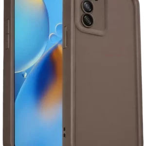 Newface Oppo A16 Kılıf Viera Silikon - Kahverengi