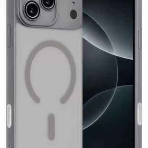 Newface Apple İphone 17 Pro Max Jota Lensli Magsafe Kapak - Titan Gri