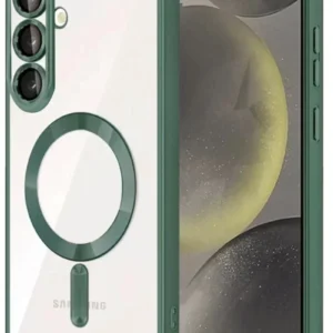 Newface Samsung Galaxy S26 Plus Kross Magneticsafe Kapak - Koyu Yeşil