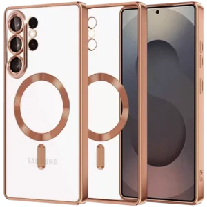 Newface Samsung Galaxy S26 Ultra Kross Magneticsafe Kapak - Çöl Titanyum