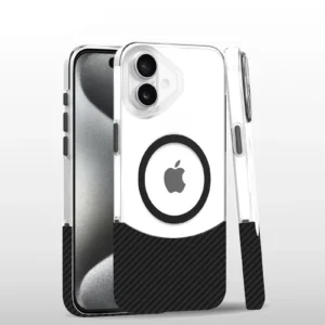 Joko İphone 16 Plus Carbon Puzzle Magsafe Kapak - Siyah-2