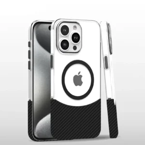 Joko İphone 16 Pro Carbon Puzzle Magsafe Kapak - Siyah-2