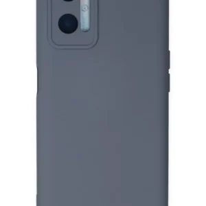 Newface Oppo A96 Kılıf Nano İçi Kadife Silikon - Gri