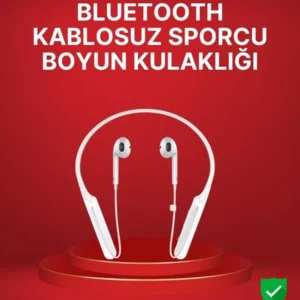 Boyun Askılı Kablosuz Kulaklık – Uzun Süreli Batarya Performansı