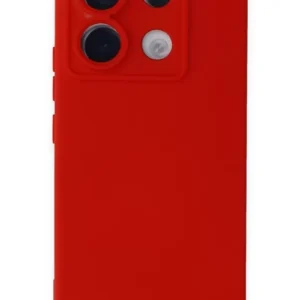 Newface Xiaomi Redmi Note 13 Pro 5g Kılıf Nano İçi Kadife Silikon - Kırmızı