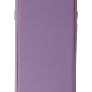 Newface İphone 7 Kılıf Coco Deri Silikon Kapak - Lila