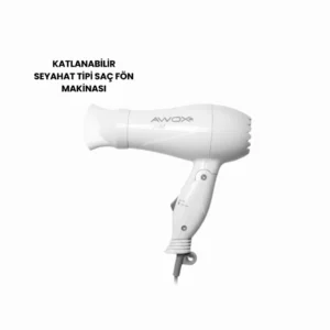 Awox Mini Fön Beyaz