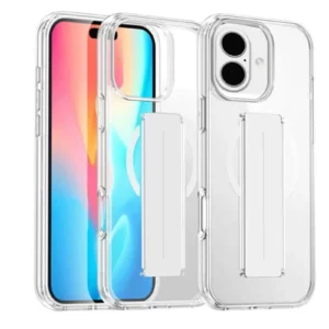 Joko İphone 16 Kılıf Alfa Magsafe Standlı Kapak - Şeffaf